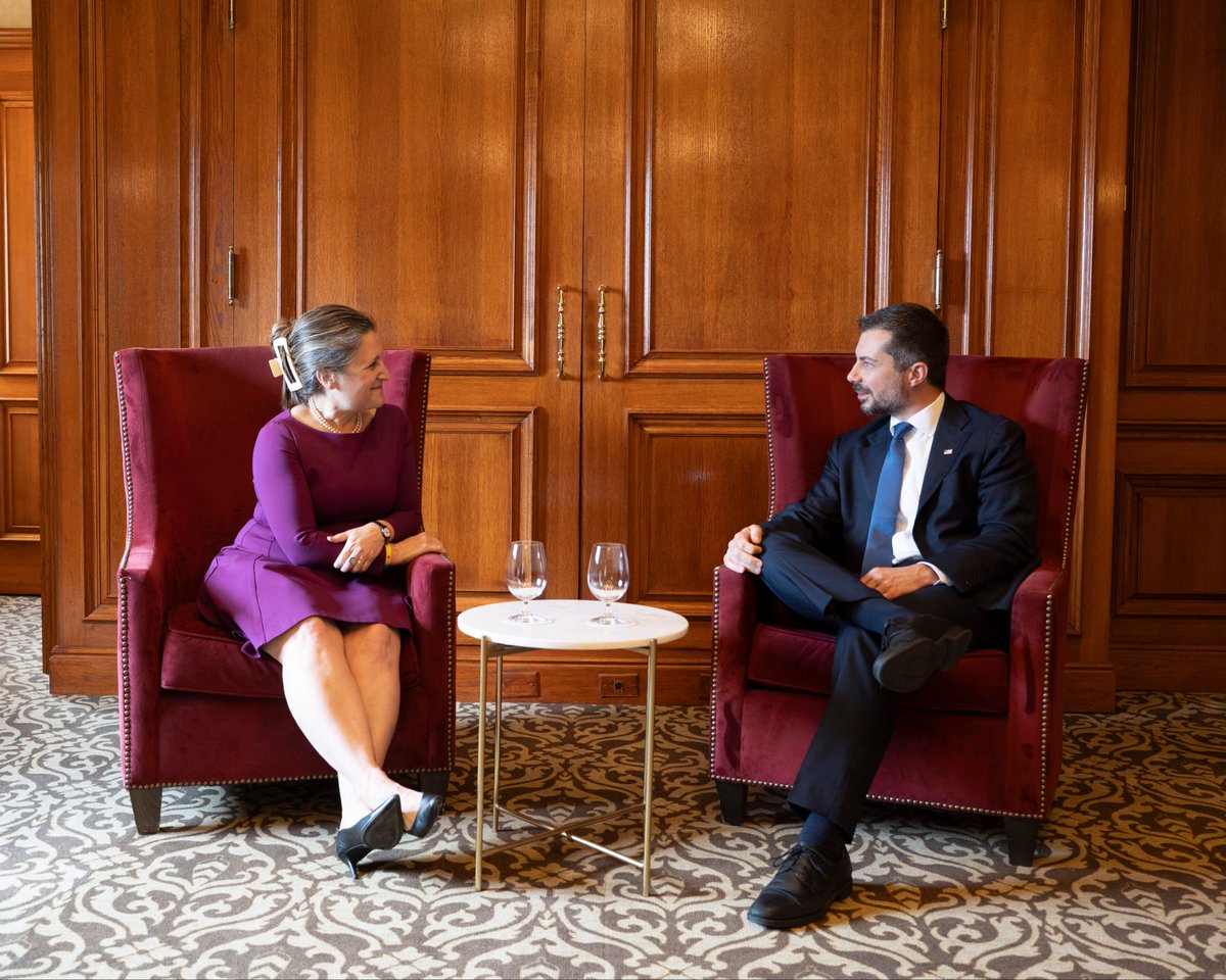 Chrystia Freeland tweet media