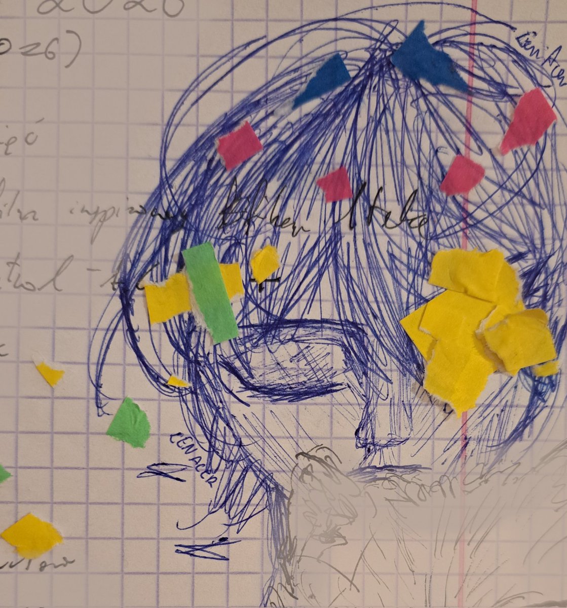 Len_AcerVT's tweet photo. Haven't  done mixed media sketches before, but i really like how this turned out 😋 https://t.co/zrAg1jnk8X