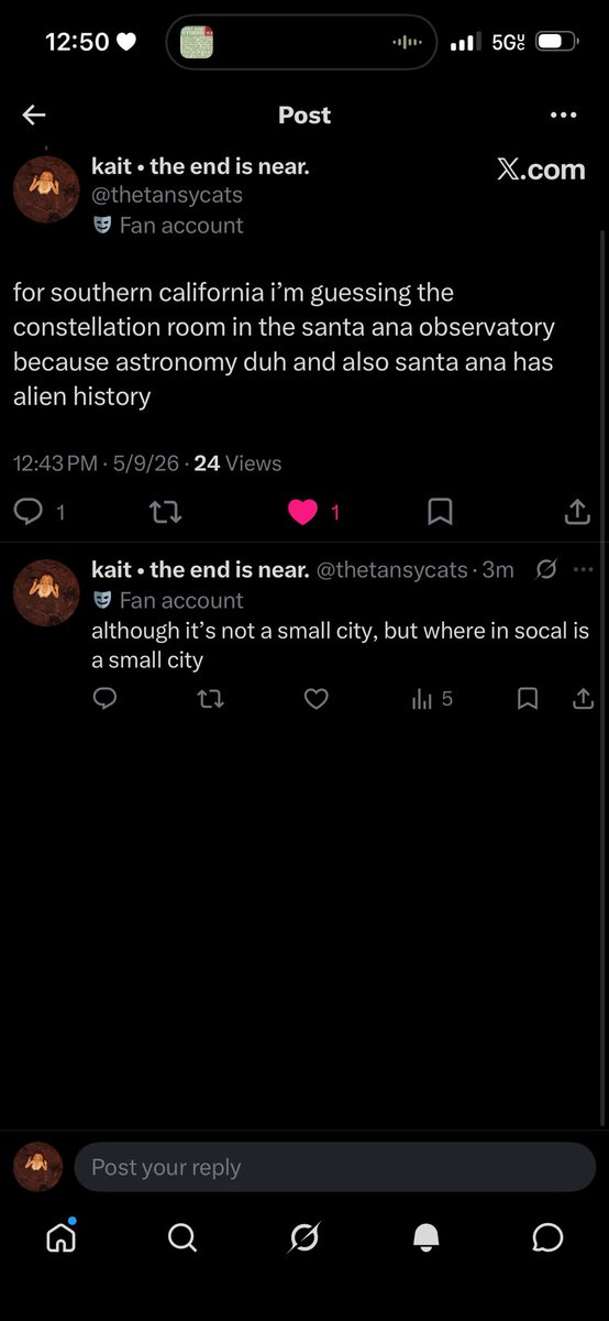 kait • the end is near. tweet media