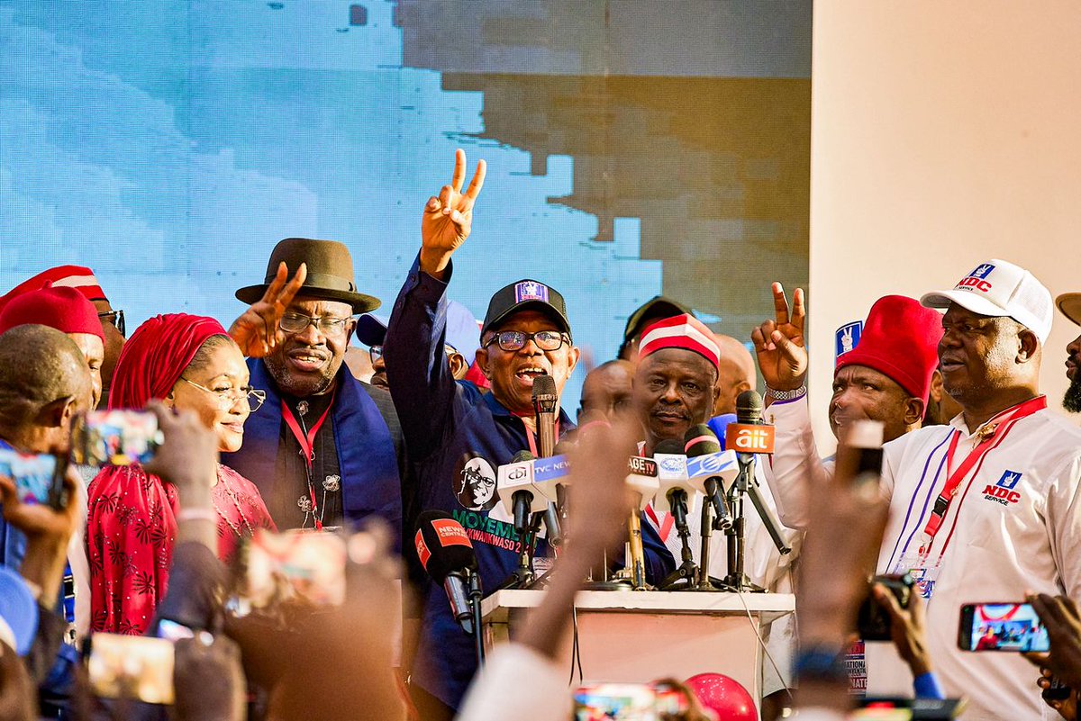 Peter Obi tweet media