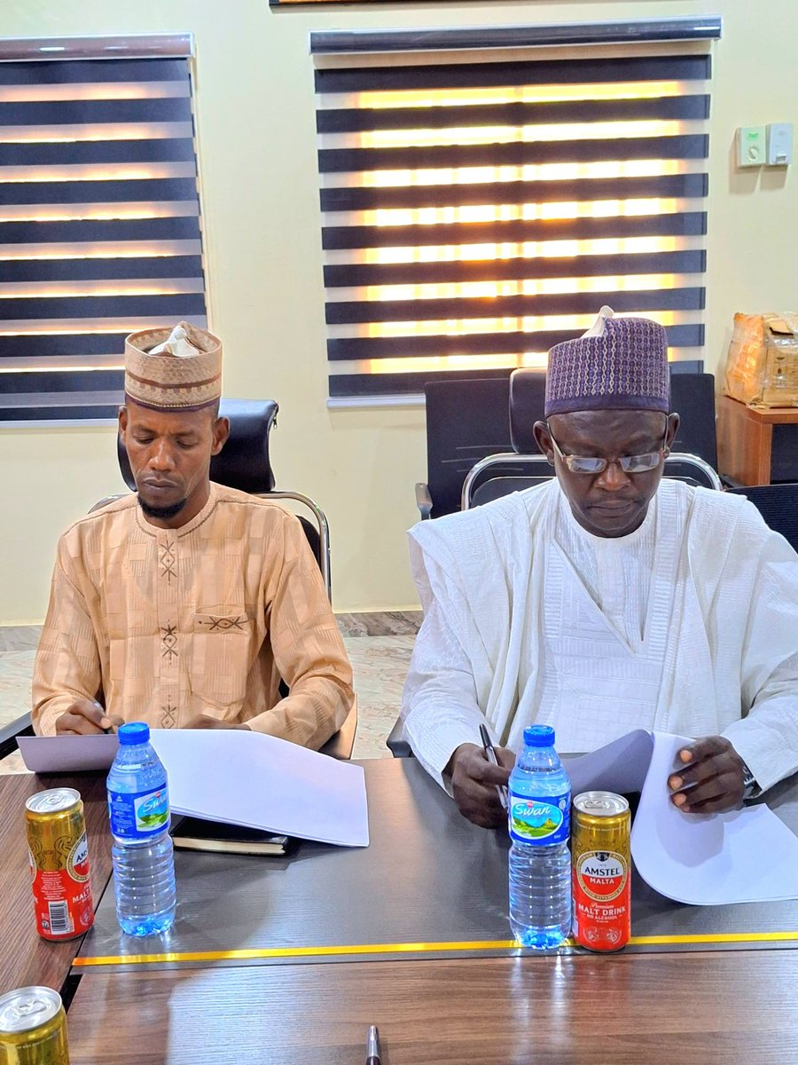 gombeirs's tweet photo. #GIRS successfully held its first-quarter 2026 tripartite meeting at the Service Boardroom, bringing together critical stakeholders to deliberate on matters aimed at strengthening revenue administration, road compliance, and inter-agency collaboration within the state.
#GombeIRS https://t.co/rNKDfCCJy5