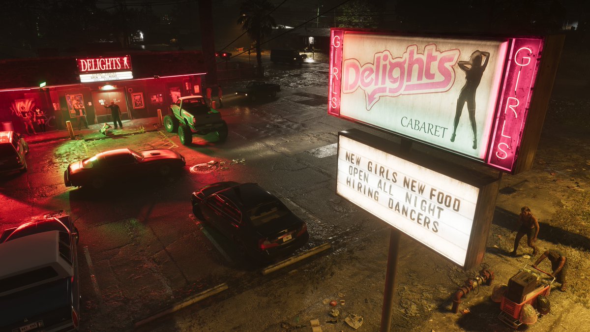 SpiderCreeep's tweet photo. @playb0y4L @AlexTownley227 Poster to the right of the door is for a "Ladies Night" and has a male stripper on it https://t.co/K55fNZPxbt