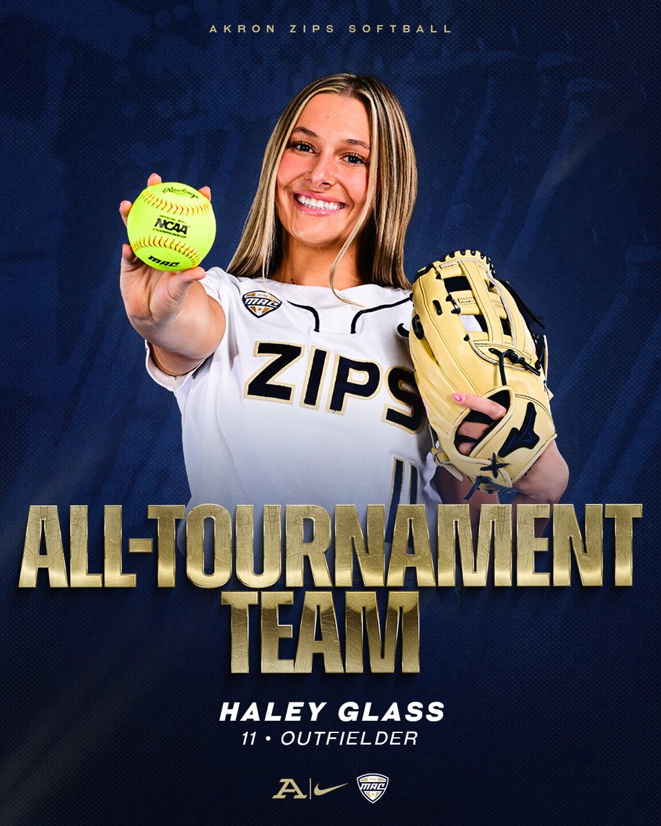 ZipsSB's tweet photo. 2026 MAC ALL-Tournament Team‼️

🥇 18 Madie Jamrog
🥇 11 Haley Glass
🥇 44 Katie Cantrell
🥇 77 Meagan Lee

#GoZips 🦘 https://t.co/uiewelS95c