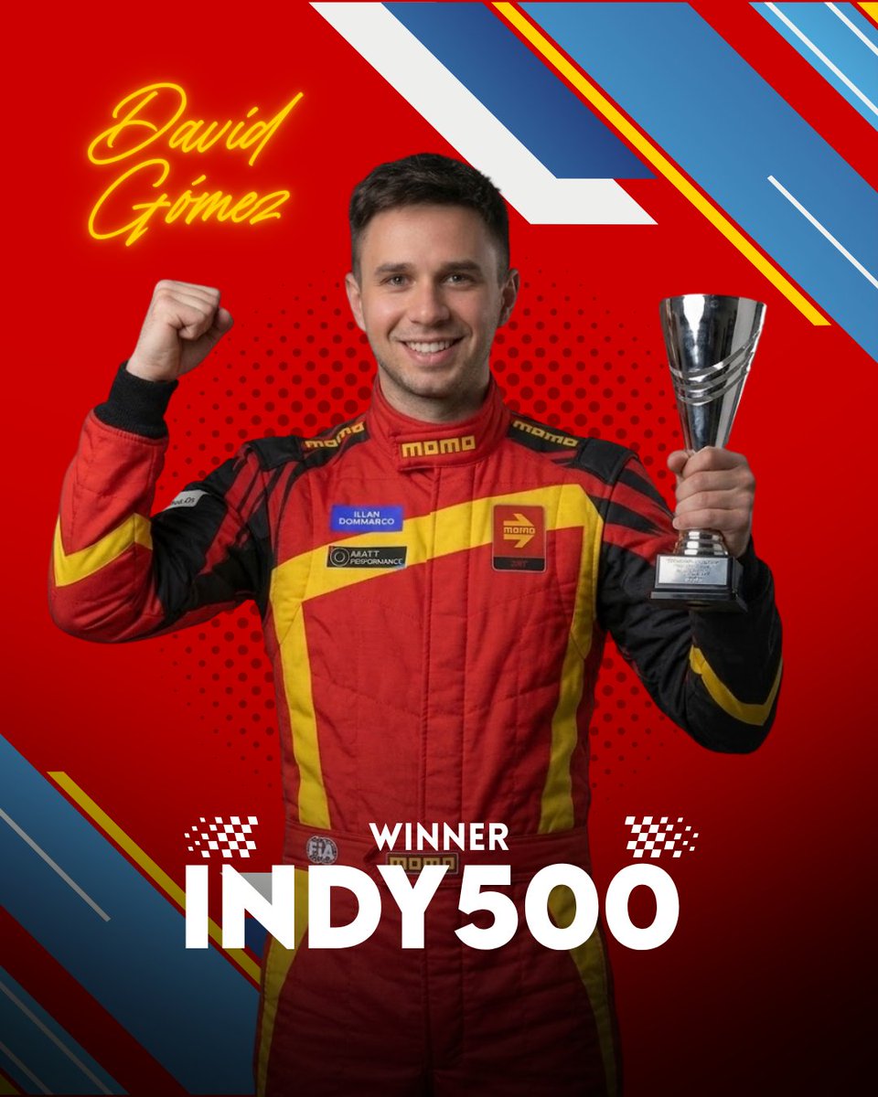 zrt_momo's tweet photo. Gentleman's... Start your engines!!

Este sábado tenemos a nuestro primer ganador de Indy 500!

Enhorabuena David!! Busquen un brick de leche para este chico! https://t.co/cxXHuKRhnt