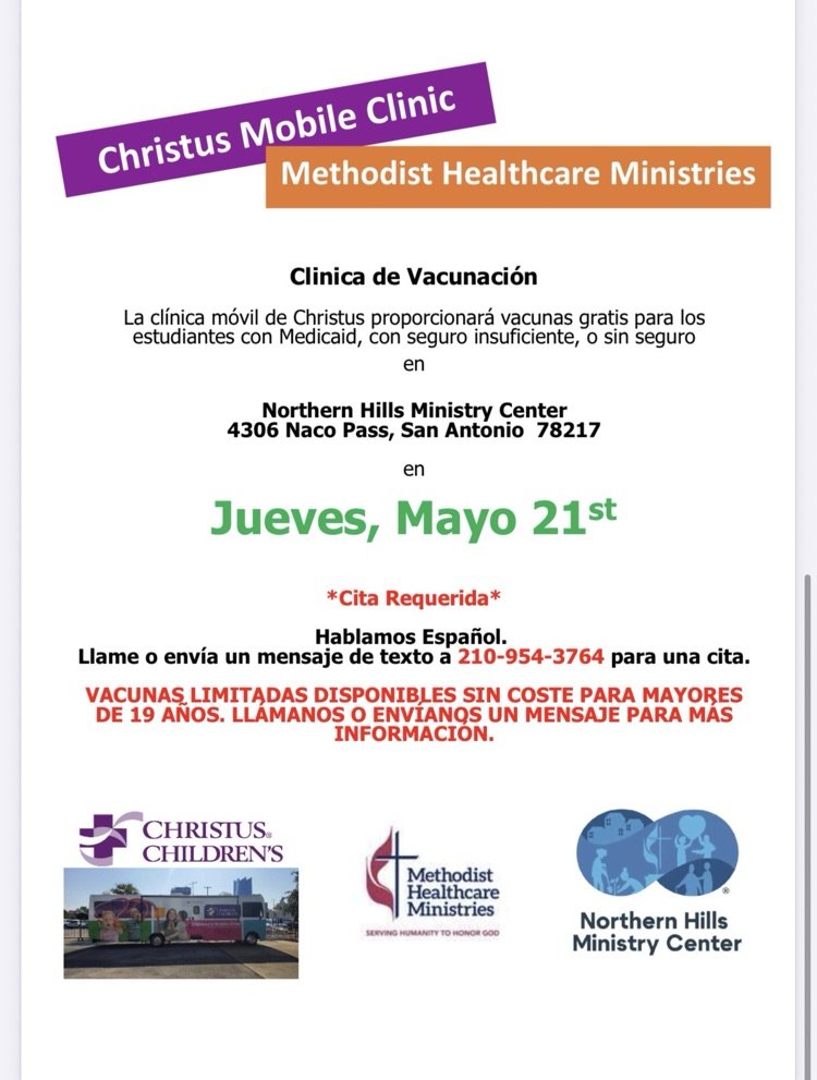 swisd_ece's tweet photo. Please see the following information about community resources:

💉Vaccination clinic 
😎Summer Camp activities https://t.co/jRcl4lGGIg
