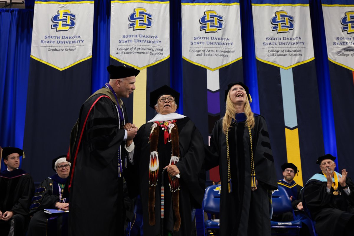 South Dakota State University tweet media