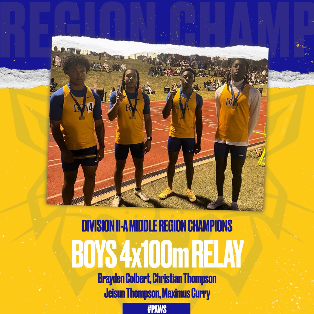 BGA Track and Field & Cross Country tweet media
