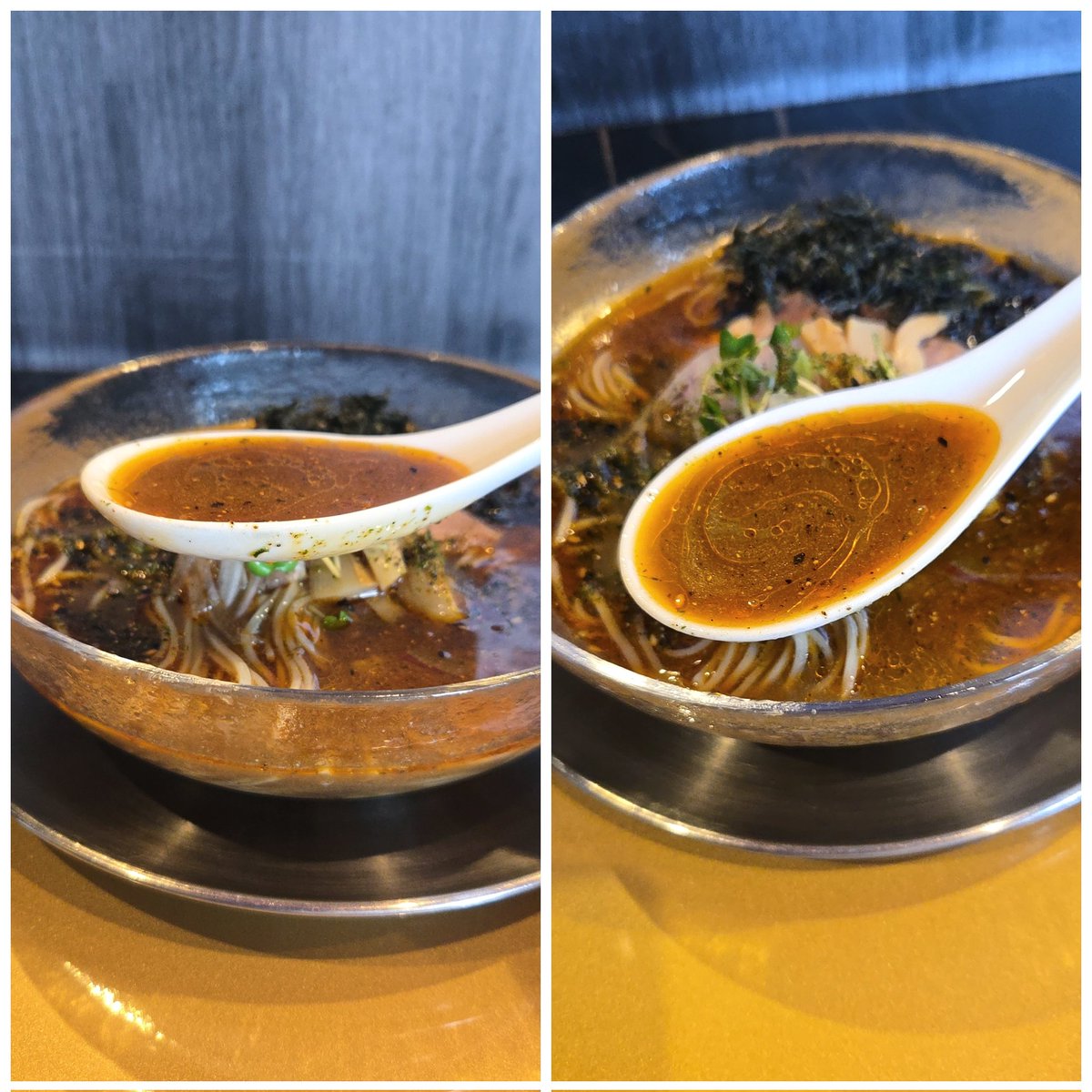 麺屋 日出次】焼津店 限定 冷やし煮干し(京七味)+チャーシュー丼 訪麺 麺屋 日出次】焼津店 限定 冷やし煮干し(京七味)+チャーシュー丼 訪麺