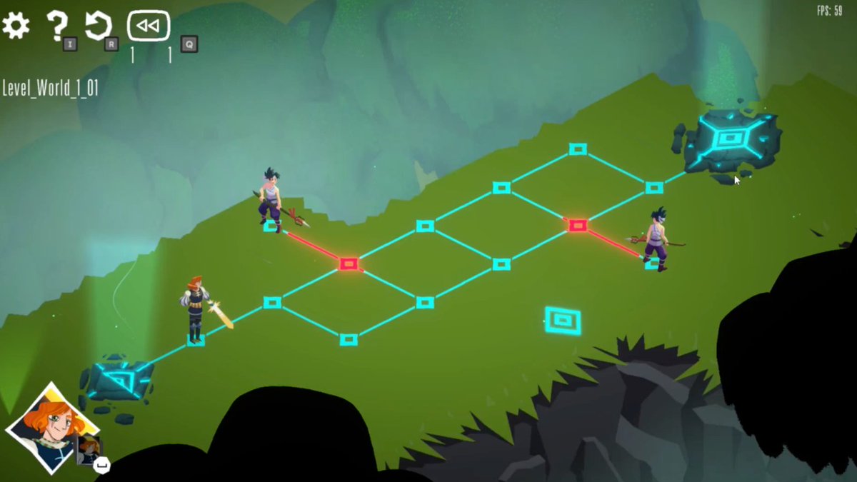 oaksgamestudio's tweet photo. It's #ScreenshotSaturday and we thought it'd be cool to share this before and after 🎮 

If you like what you see, support us by wishlisting Emptiness Sire on Steam! ➡️ https://t.co/PuLC05Our2

#turnbased #puzzlegame #indiedev https://t.co/JpiWO1lnv2