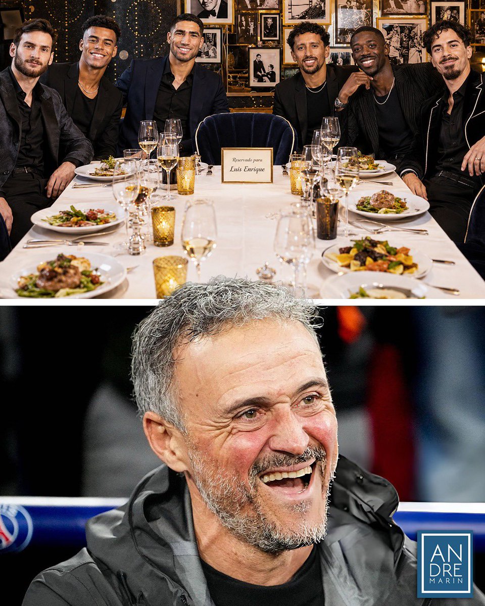 ¡LOS INVITÓ A SU CUMPLEAÑOS Y NO FUE! 😅

Para celebrar su cumpleaños no. 56, Luis Enrique hizo una reservación en el restaurante Prunier e invitó a sus jugadores y staff... ¡pero él no fue!

Organizó el festejó, invitó a todos, pero no se presentó... una historia que solo nos