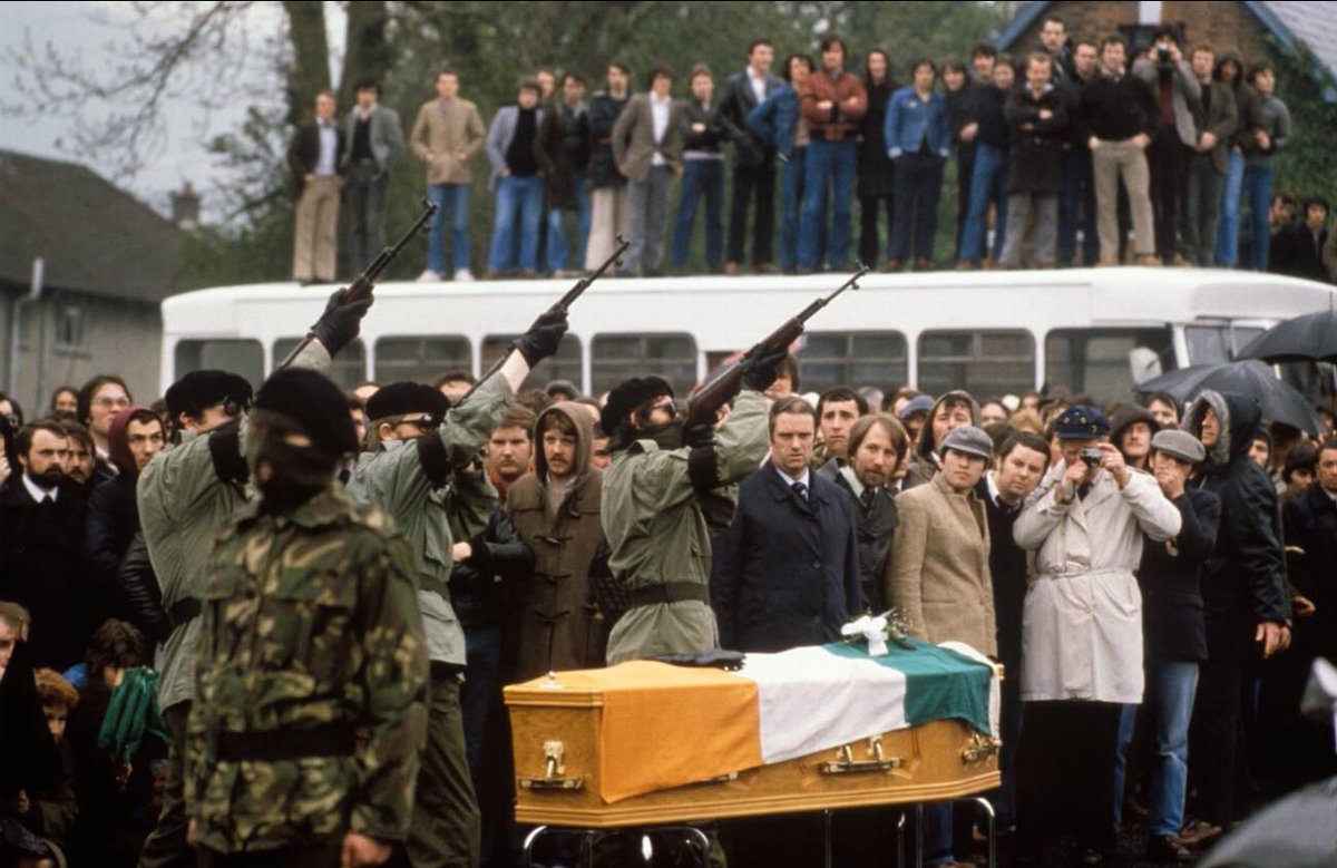 Bobby Sands’ funeral 45 years ago in May 1981