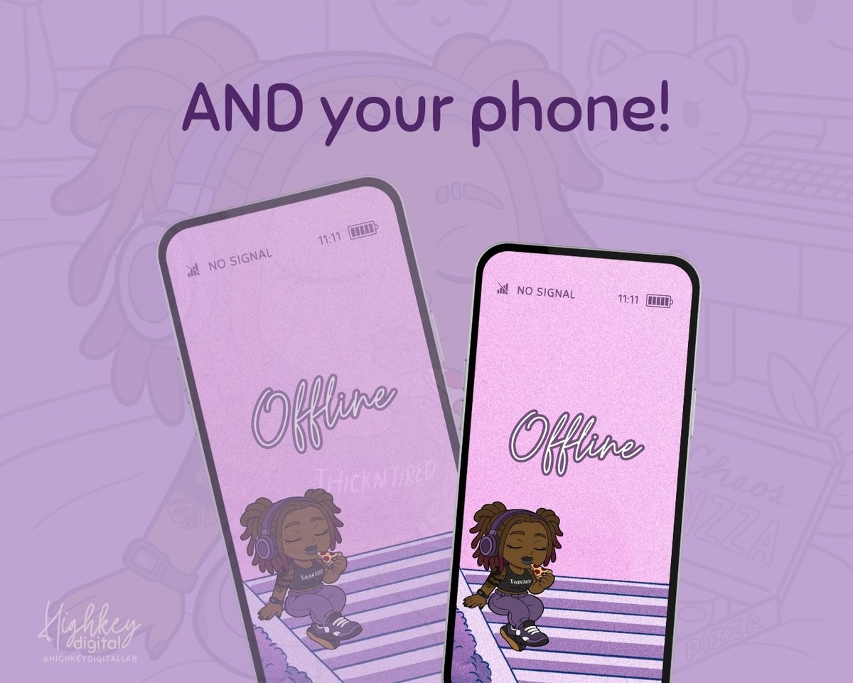 highkeydigital_'s tweet photo. May's Desktop Background "OFFLINE ☁️🎮💜"
Every month for the past two years I’ve sat down for 30 mins to an hour to design a new desktop background and/or screensaver. Today, May 9, 2026— it finally clicked for me to post them ONLINE as well 🤭 https://t.co/we1ILf60eC