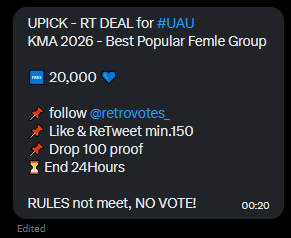DEUKAE VOTING TEAM ⚔️ tweet media