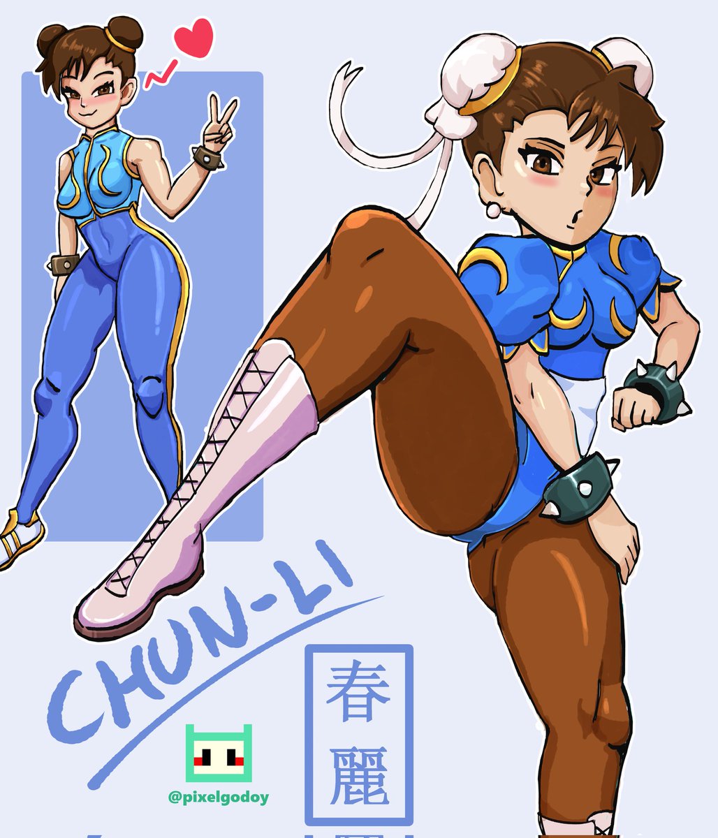 pixelgodoy's tweet photo. Chun-Li

#chunli #Streetfighter６ #streetfighter #streetfighterfanart https://t.co/ilWJ1TdAhW