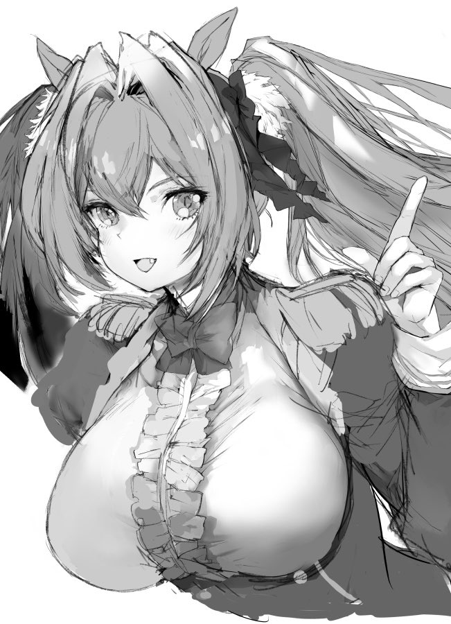 ダイワスカーレット　
途中絵ティアラなくてごめん（ ;  ; ）
ウマ娘