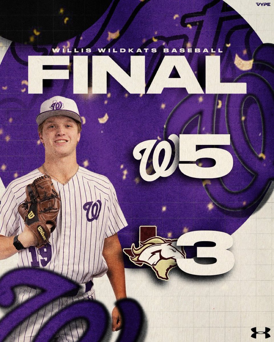 WillisSchools's tweet photo. AREA CHAMPIONS. ⚾🏆

Wildkat Baseball is advancing to the next round of the UIL Playoffs after a huge series win over Magnolia West!

📍 Lufkin High School

📆 Thurs., May 14 – 6 PM
📆 Fri., May 15 – 6 PM
📆 Sat., May 16 (if needed) – 12 PM https://t.co/ESe30XIPEX