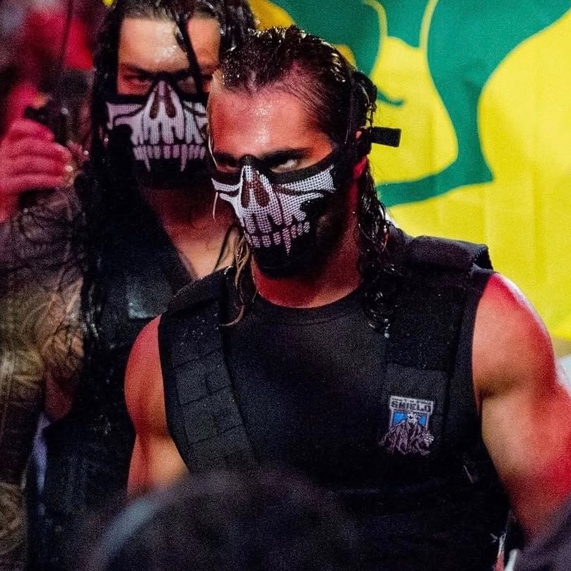 meloismone's tweet photo. close enough welcome back shield rollins 😭 https://t.co/9ElGVsa1AP