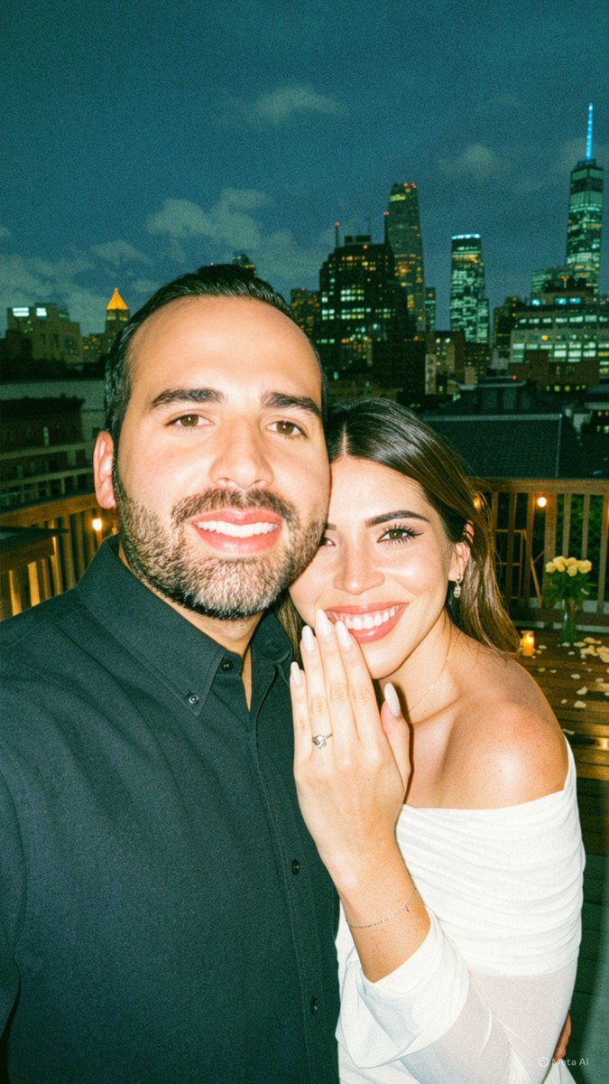 1 año siendo fiancés 💘