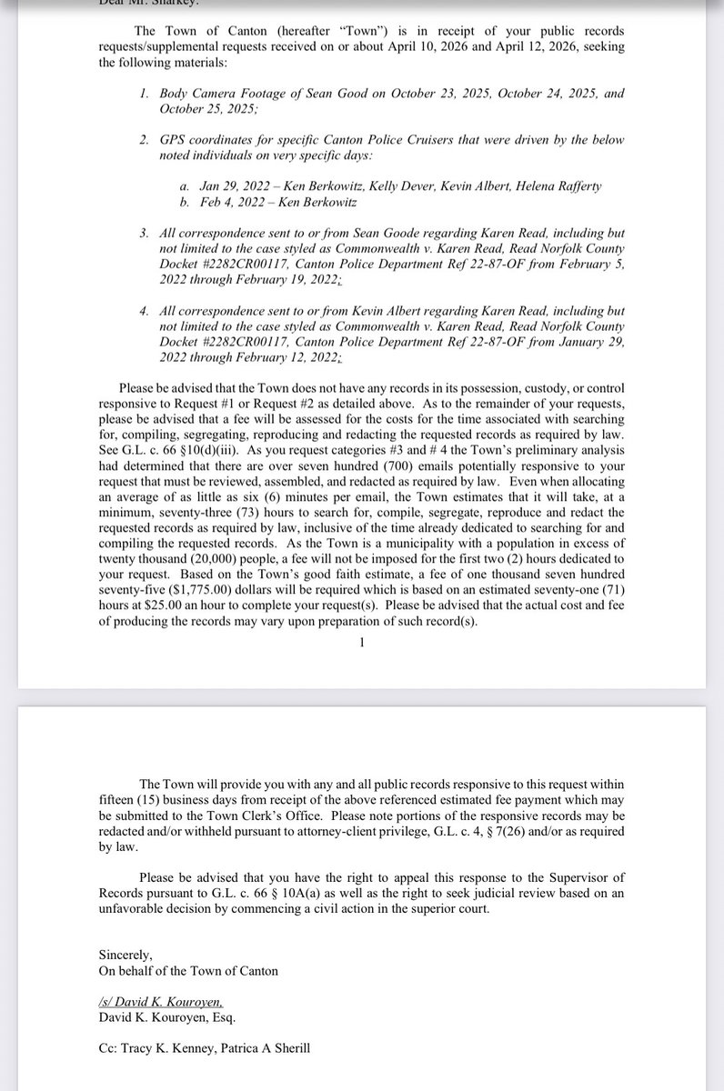 Foia Humorous Examples Dearest LTL Since you have me Blocked Here is another Costly FOIA. Do ...