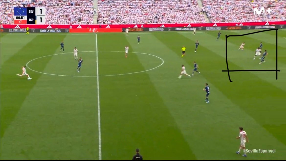 Clacarbar's tweet photo. Cuando falta tanta calidad, el 4-4-2 lo simplifica todo. Equilibrio, segunda jugada y juego directo. 2 goles similares que pueden valer una salvación. https://t.co/oMoRRNtIBi