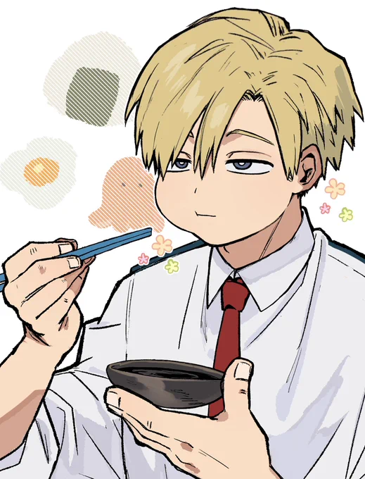 トモコレで推しがご飯食べてるのが幸せ。 うちの島のモノマは餃子が大好物です。