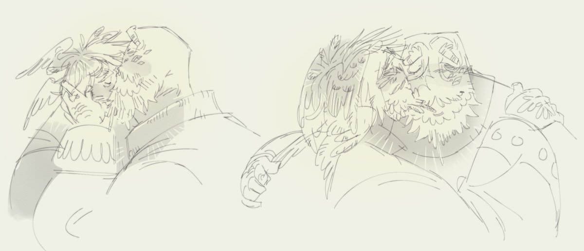 kissing eachothers scars