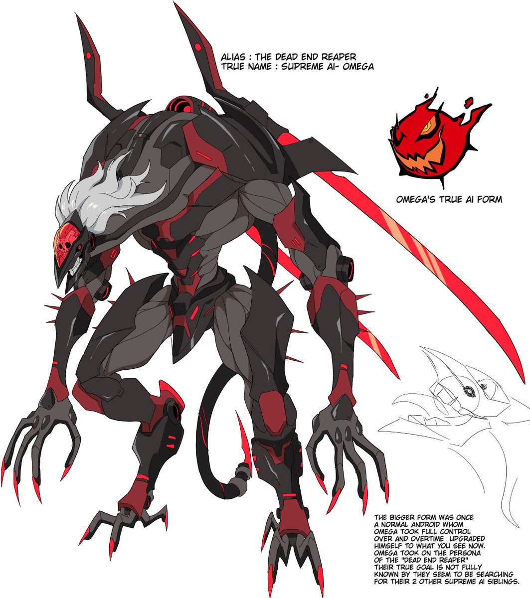 Evil android guy  !