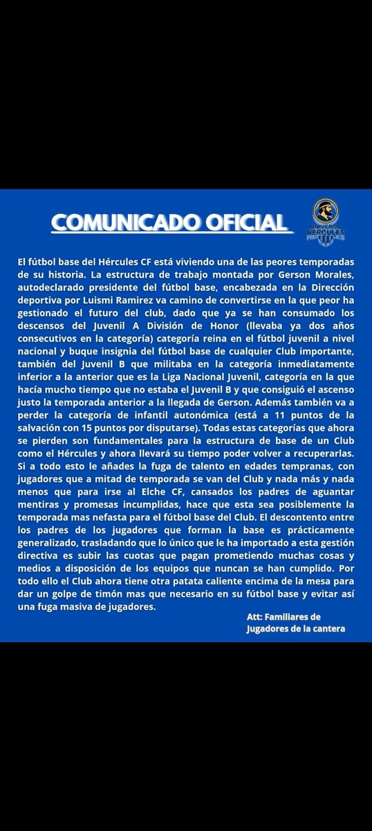 DemetrioLlorens's tweet photo. @cfhercules Enrique Ortiz eres un sinvergüenza https://t.co/86L3JAzWz2