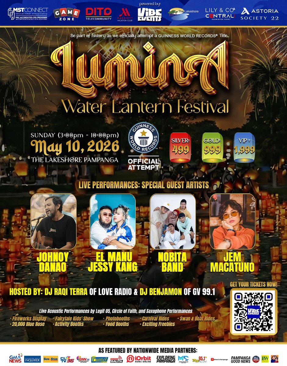 leal_vince's tweet photo. Lumina Water Lantern Festival at Pampanga

Selling 1 VIP tix for 1500 only!

#lumina #lanternfestival #lakeshore https://t.co/npn2noelaS