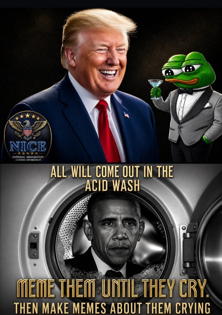 hay4horses75's tweet photo. @TheSCIF Bring on the acid wash.
All roads lead to Renegade Obuma!¡!
#CashForTerrorism
#Traitor
#ControlledAsset
#WheresTheBirthCertificate
#LikesHisChildrenYoung
#Renegade 
#WellHung
🐸💥💣💩☠️💩💣💥🐸

. https://t.co/FMceUXCa7S