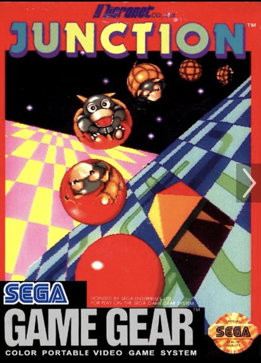 bwon35's tweet photo. Sega Saturday-Junction (1991)……Sega Game Gear……@RetroBlastUS…….@retrojoystickx…….#segasaturday…….#ilovethe90s……#junction……#micronet……#micronetgames…….#segagamegear……#segaforever…… https://t.co/Q52KodmA6l