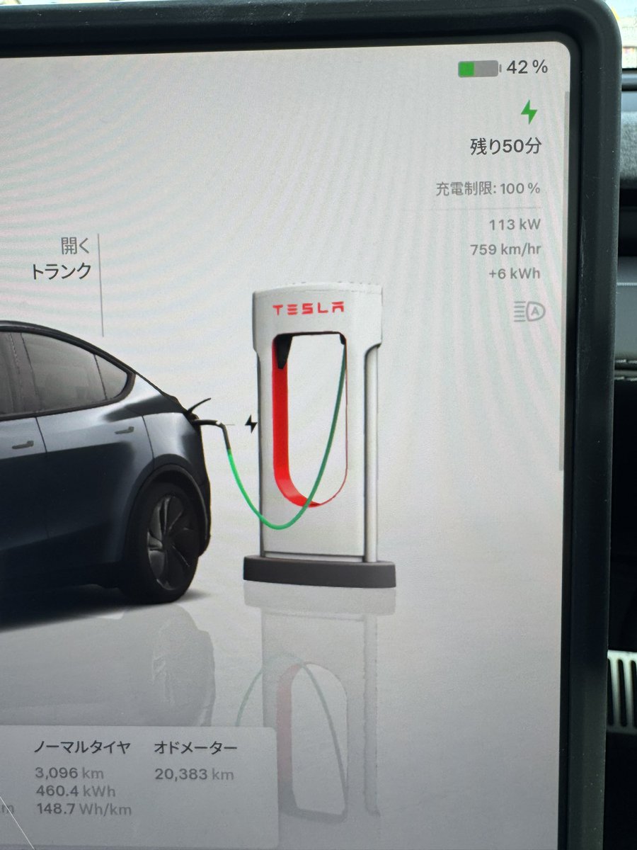 テスキャン | ModelY Juniper tweet media