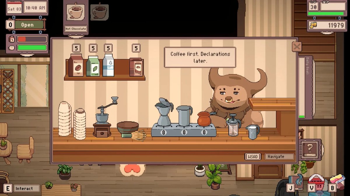 Coffee Beans 🦊 Tailside (OUT NOW on Steam!) tweet media