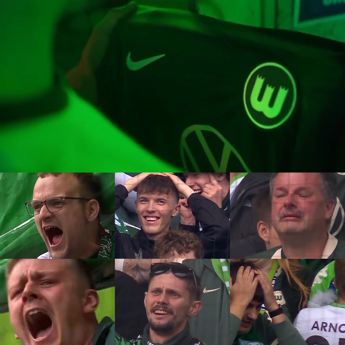 Lo mejor que verán hoy.

Los hinchas del Wolfsburgo llevaban varios años pidiendo a los dirigentes que el club volviera al escudo original del equipo, que incluye las históricas torres de castillo. Fueron años de lucha, de banderas, de peticiones que no se cumplieron. 

Pero hoy,