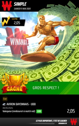 pierreFree2's tweet photo. MAGNIFIQUE WEEKEND 🔥

Bordeaux (LIVE)@2.05 ✅
Ulster H+0.5 @1.74 ✅
Oyonnax @2.05 ✅
Brive obtient le bonus offensif @2.50 ✅
Aurillac v Grenoble : Moins de 2,5 pénalités @2.10 ✅
Crusaders @1.60✅
Provence @1.53✅
Lions H ❌

#TeamParieur https://t.co/QatnYs30XV