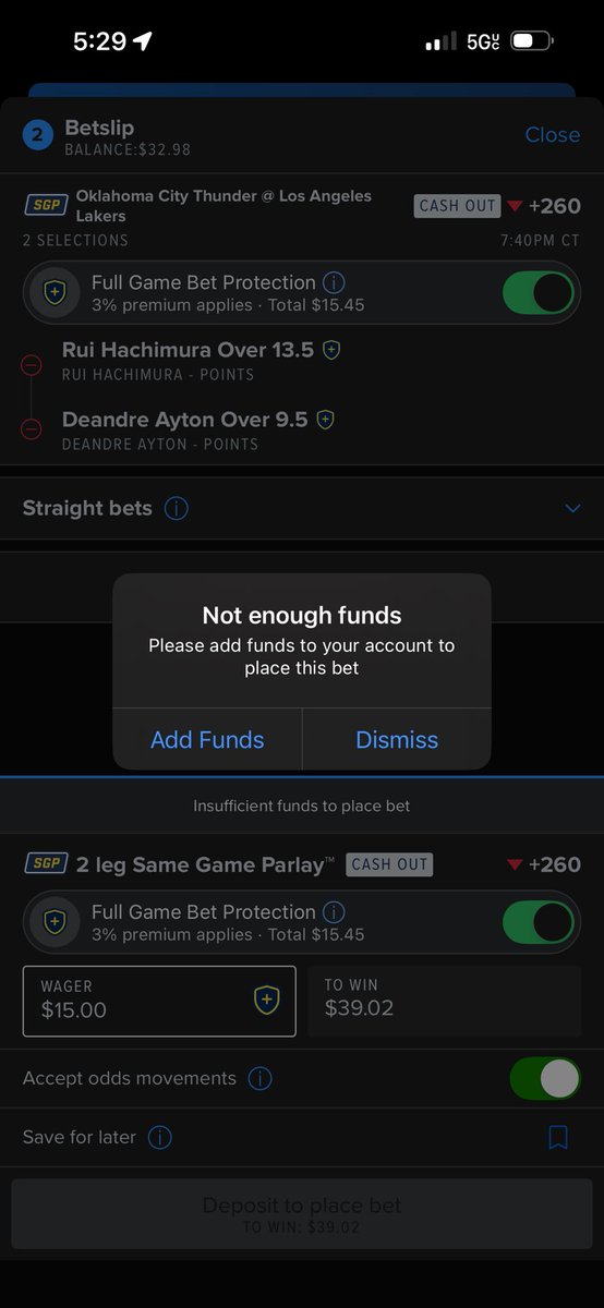ToppGeed's tweet photo. @FanDuel_Support I have coins please let me bet. Fix this please https://t.co/VpXJ1mjFnY