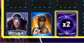 ELRB0W's tweet photo. So far W mode for me, F1 HHH #WWESuperCard https://t.co/f9dtj6HIit