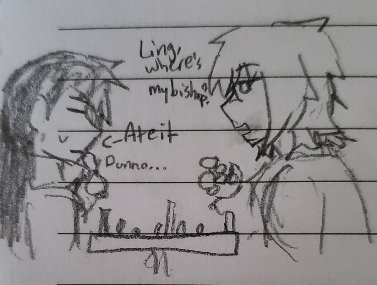 LingsDearest's tweet photo. [💛🗡✒️] #YuMay days 8 n 9 — board game(chess) and movie night

#lingsilve #yumetwt #fmatwt https://t.co/NvZvVa6BSh