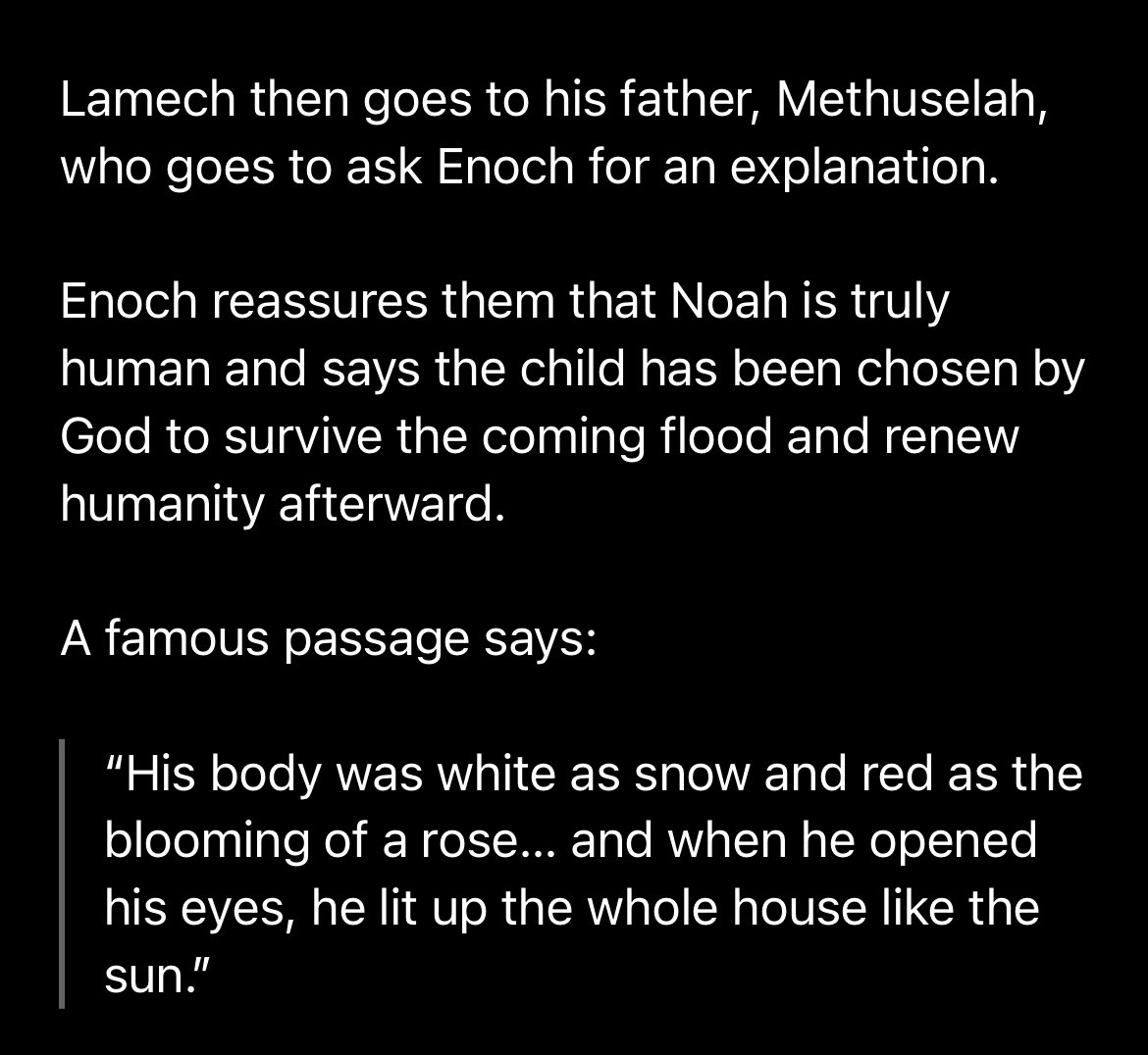 Noah, humanity first savior.