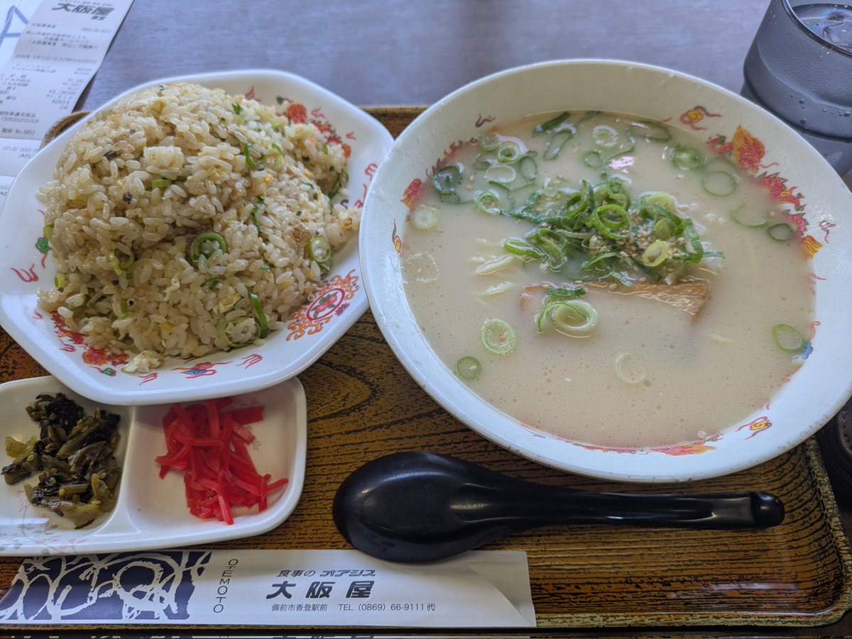 tr_moving9995's tweet photo. いつもの😏
朝からラーメン🍜
#大阪屋 https://t.co/8sHep6Hvo8
