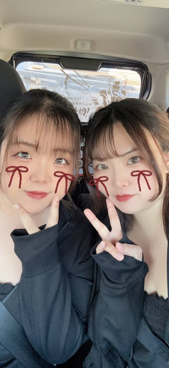 mocodoru's tweet photo. 今日は姉妹でドライブ！ https://t.co/bedXuQSfI5