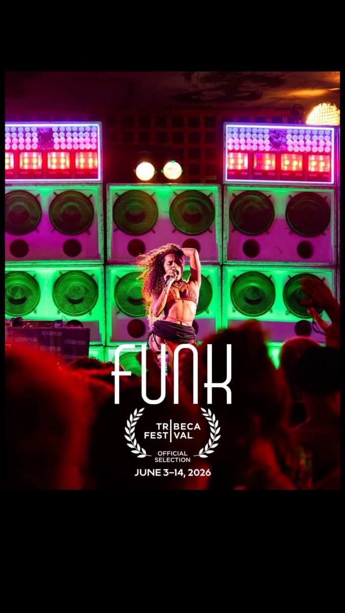 ericotheobaldo's tweet photo. Funk no Tribeca Festival 💜 https://t.co/J0HXbDgQpz
