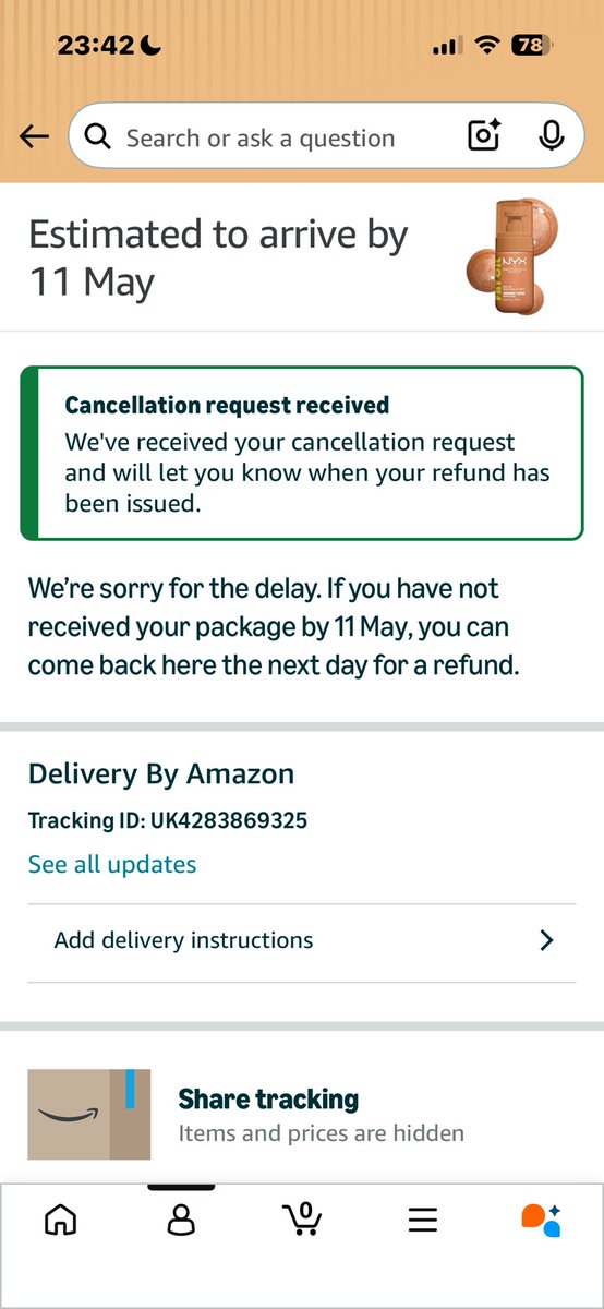 NLD000's tweet photo. @amazon well done for repeatedly losing parcels?! Hello??? https://t.co/rmkGuzHGul