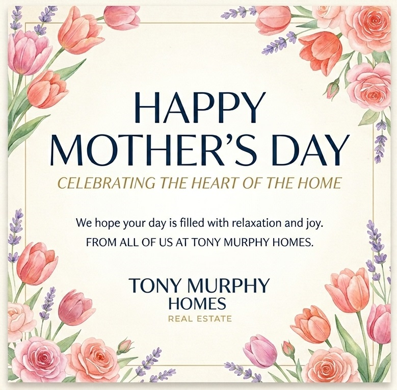 TonyMurphyHomes's tweet photo. Happy Mother’s Day from all of us at Tony Murphy Homes! 🌷 

Today is all about celebrating the heart of the home. We hope your day is filled with relaxation and joy. 

#MothersDay #TonyMurphyHomes #HomeIsWhereMomIs https://t.co/SNXLKMiPK7