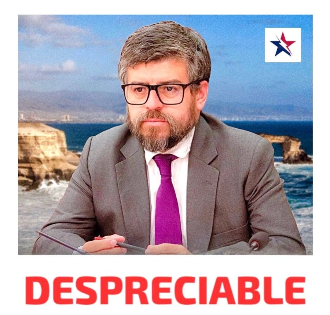 🇨🇱 | Este diputado es un verdadero miserable, ejemplo de lo nefasta que puede ser la ultraizquierda para la democracia de un país, que busca salir adelante.