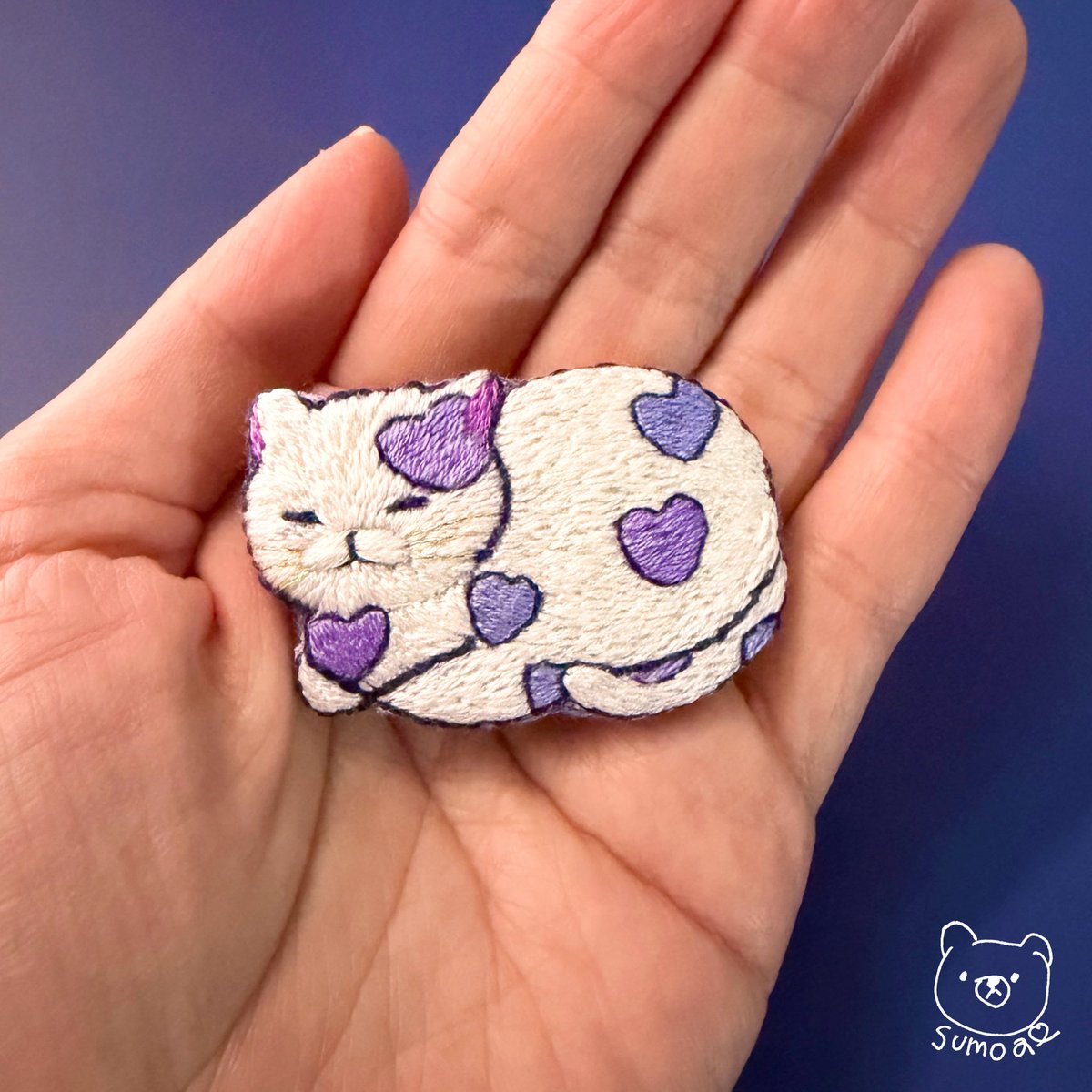 こんにちは| ᐕ)⁾⁾ 洗濯日和でたくさん干せた🌿 ܸ さて刺繍やっていきます