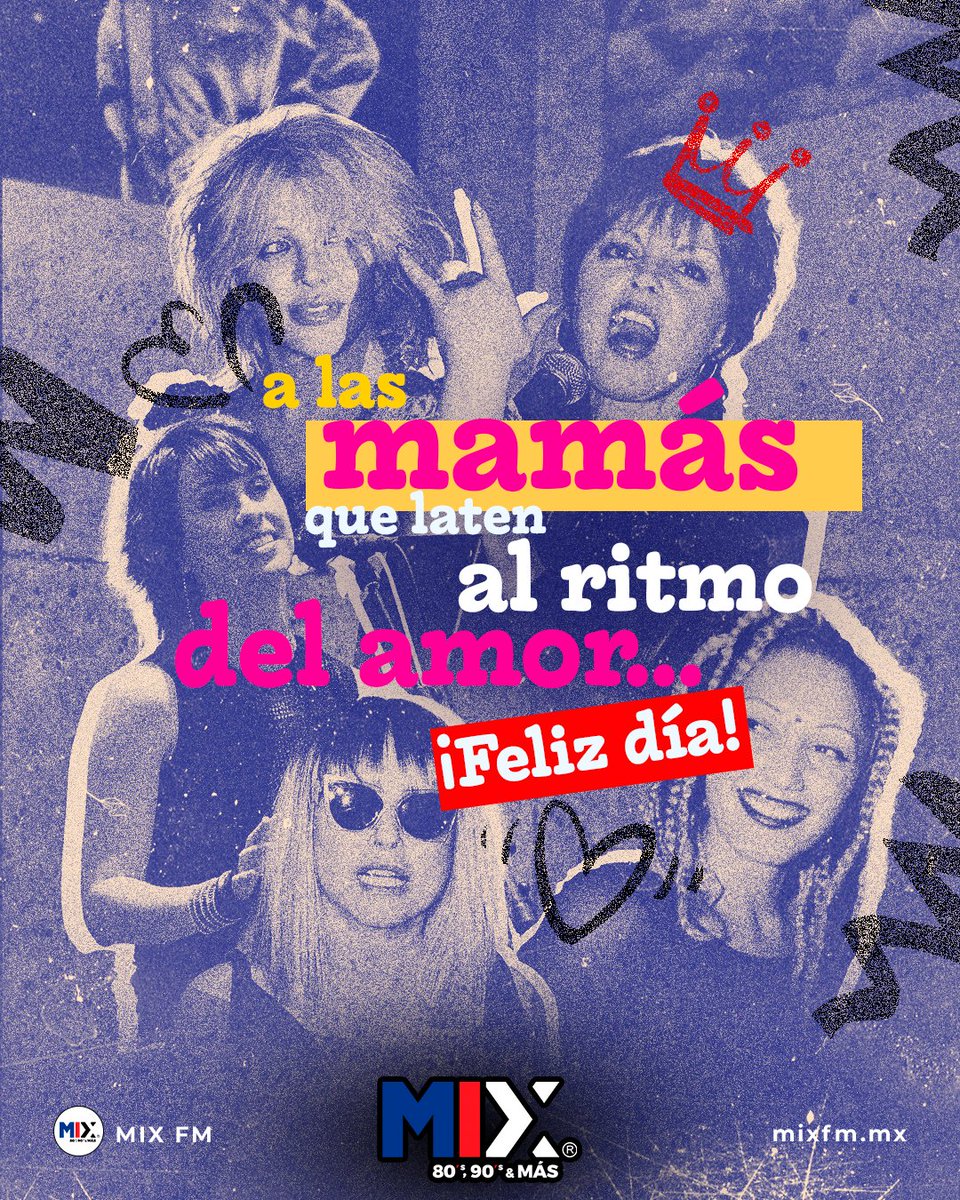 MixMxOficial's tweet photo. Hay canciones que nos acompañan toda la vida… y muchas de ellas nos recuerdan a mamá. 💖🎶

En MIX FM celebramos a todas las mamás que viven, sienten y aman al ritmo de la música.

¡Feliz Día de las Madres! 💐📻

Escucha los hits de los 80's, 90's y más en MIX FM a través de iHeartRadio. ❤👉 https://t.co/IV3Yh0cHcV