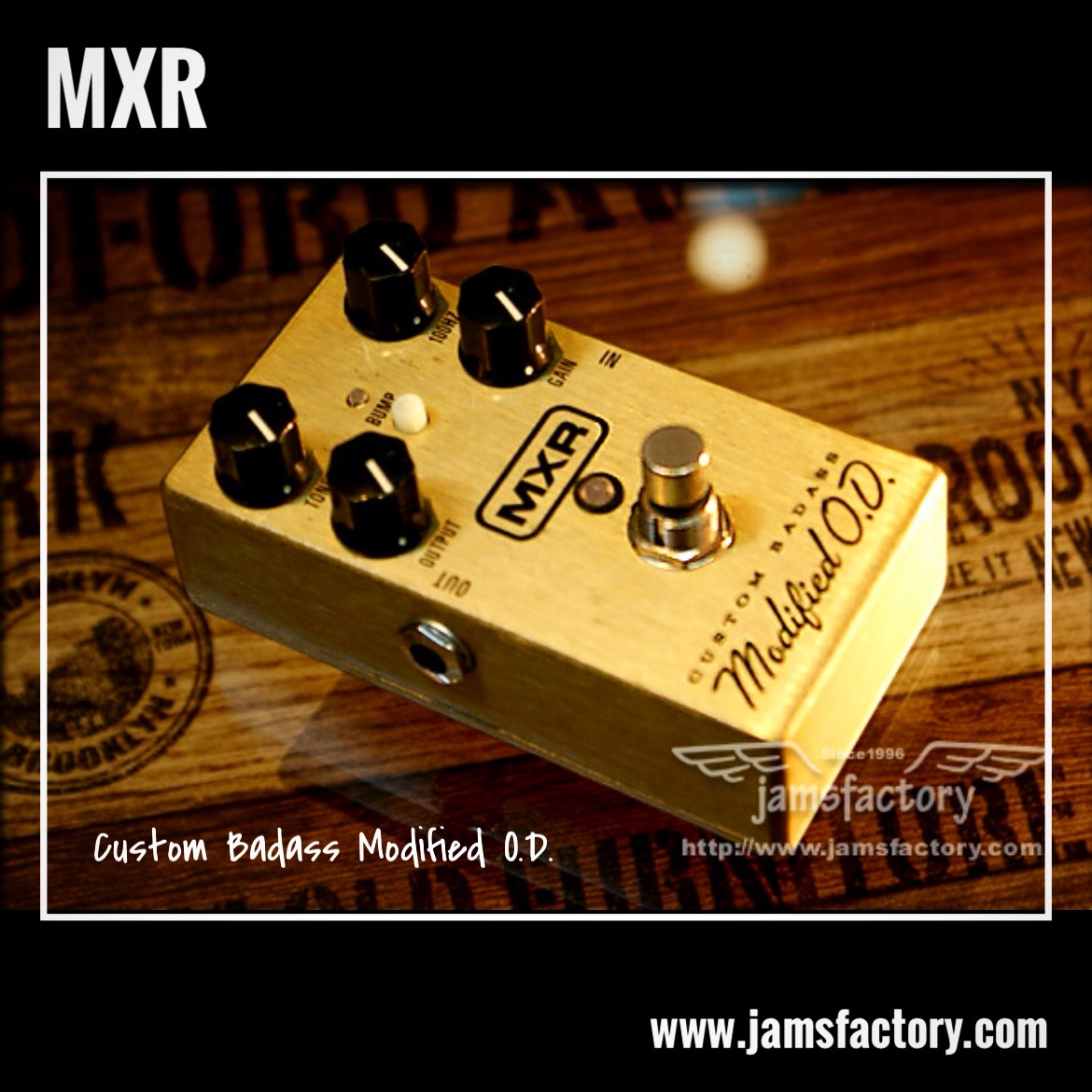 🎸USED NEW LINE UP✨ ✳MXR M77 Modified OD Custom Badassオーバー