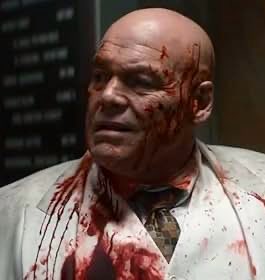 BrandonDavisBD's tweet photo. Kingpin took approximately *zero* prisoners in that Daredevil finale.

“You have to see how strong he is when he doesn’t care.”

Full Philip Silvera episode: https://t.co/G2pbbk3Iw6 https://t.co/sEh0Qke52t