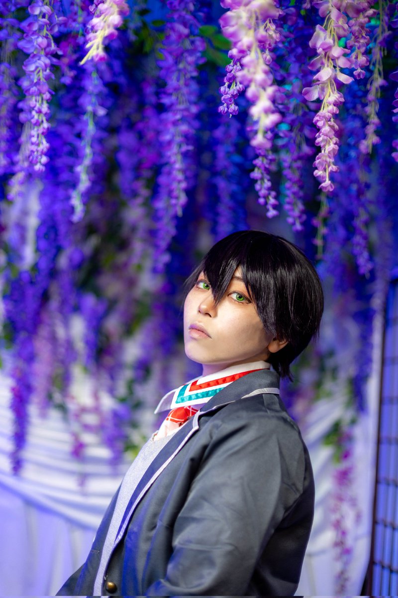 sweeetpotato__'s tweet photo. ※🌈🕑 Cosplay ⚔️

　　藤

# https://t.co/1XrlR85j4g